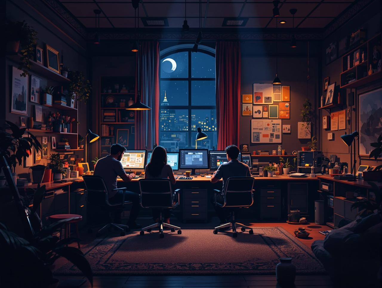 热播短剧品牌故事 - 创作团队的温暖工作室